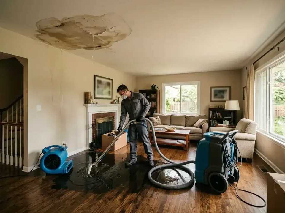 attic-pipe-burst-ceiling-drip-008 — frequently asked questions, Water Damage Restoration & Carpet Care in Blountville, TN